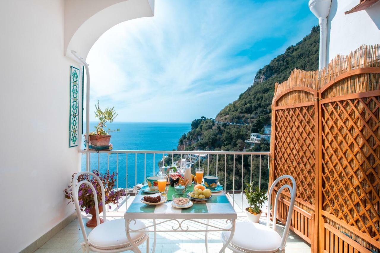 Ferienwohnung Blue Line House Positano Exterior foto